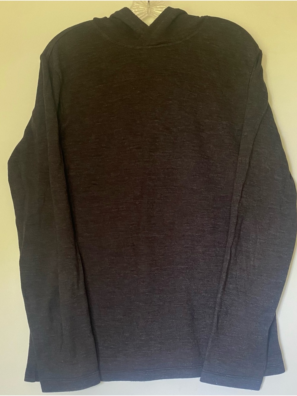 AETHER Performance Pullover Hoodie Men’s Small Charcoal Gray Lightweight